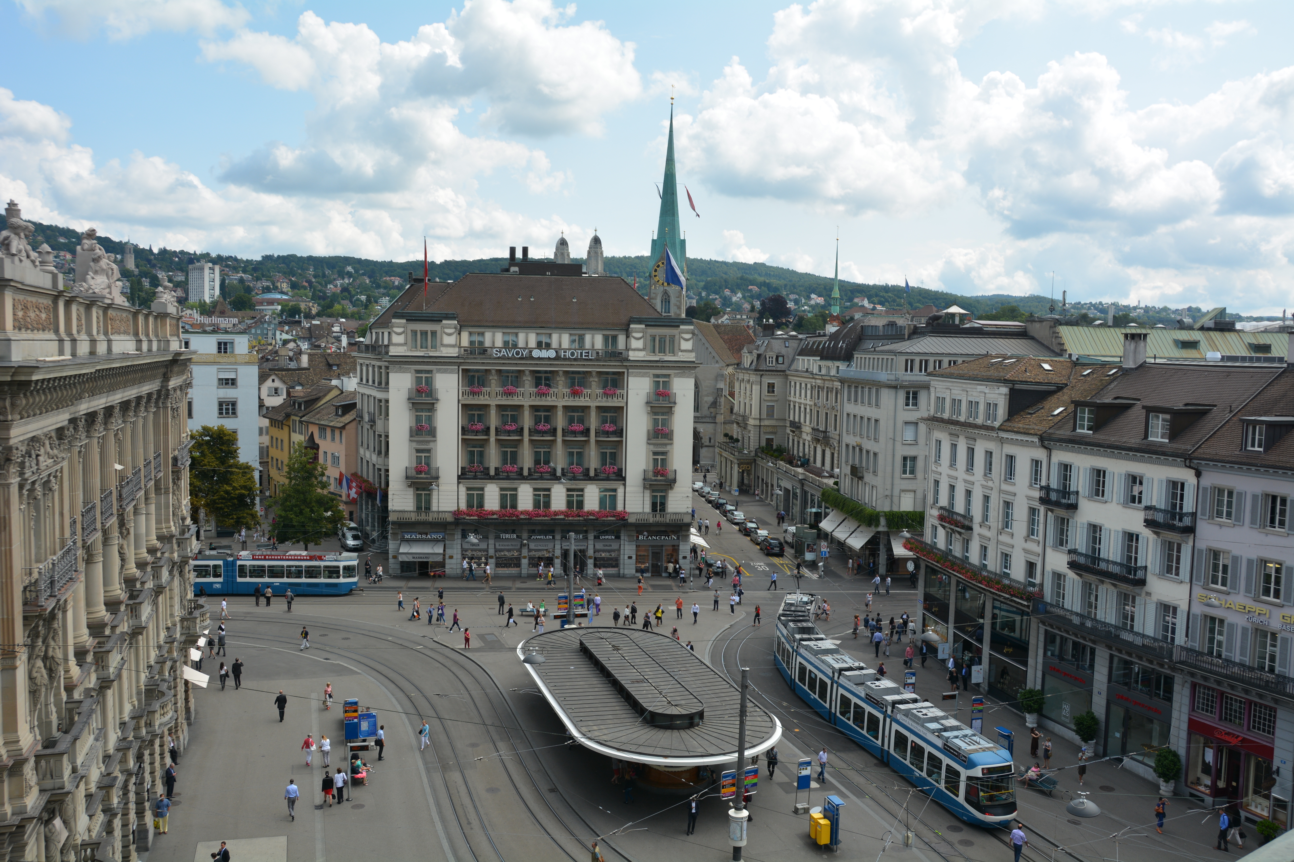 Paradeplatz Zurich