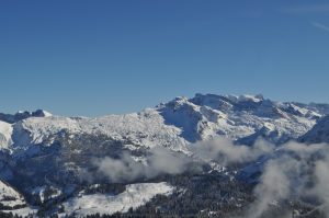 Helicopter Flight Glarus Alps