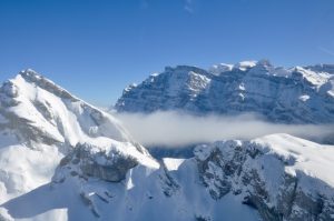 Helicopter Flight Glarus Alps