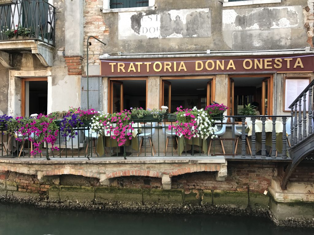 Venedig, Trattoria Dona Onesta