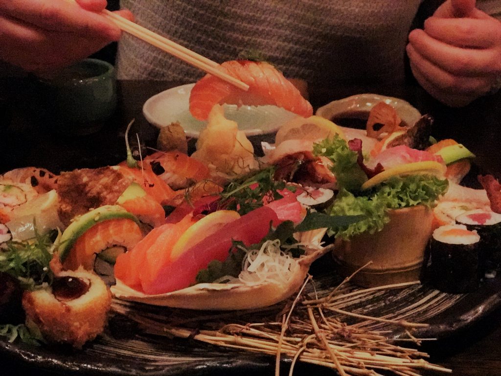 Ginger Zurich, Sushi Platter