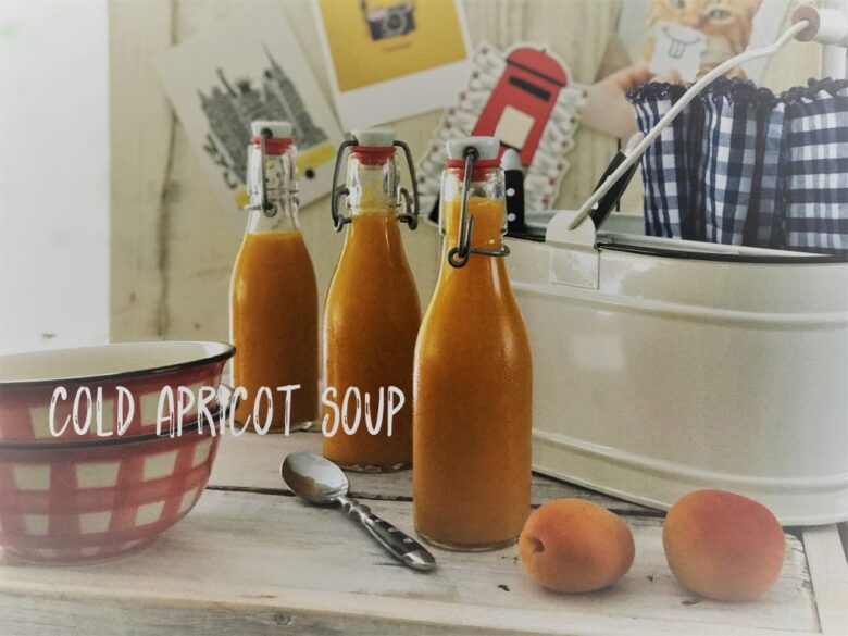 Cold apricot soup