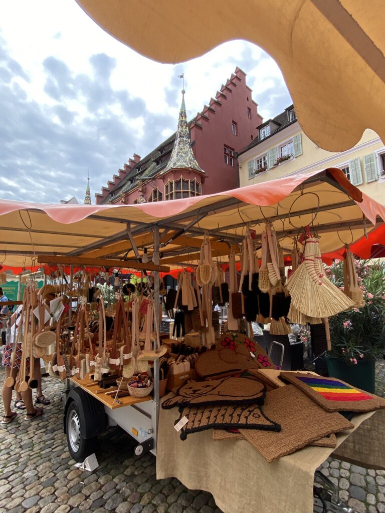 Markttag in Freiburg